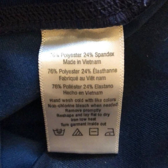 🌈 6/$60, Alo Yoga High Waisted Camo Blue Leggings, Size Small - Picture 3 of 5